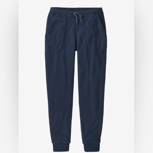 Patagonia Boy's Navy Fleece Jogger Sweatpants with Pockets Size 12 Large
